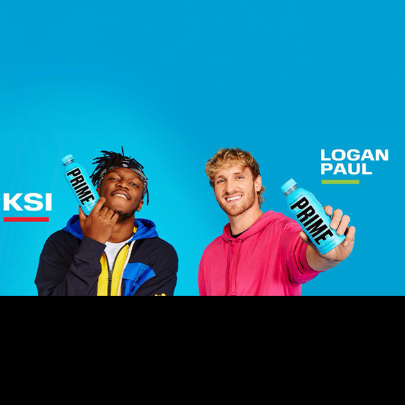 KSI and Logan Paul Prime Hydration